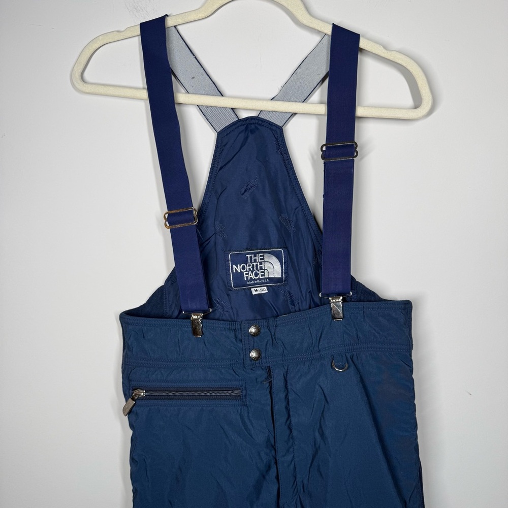 The North Face Vintage Insulated Ski Bib Snow Pants | Women’s Medium Tall - Picture 3 of 9
